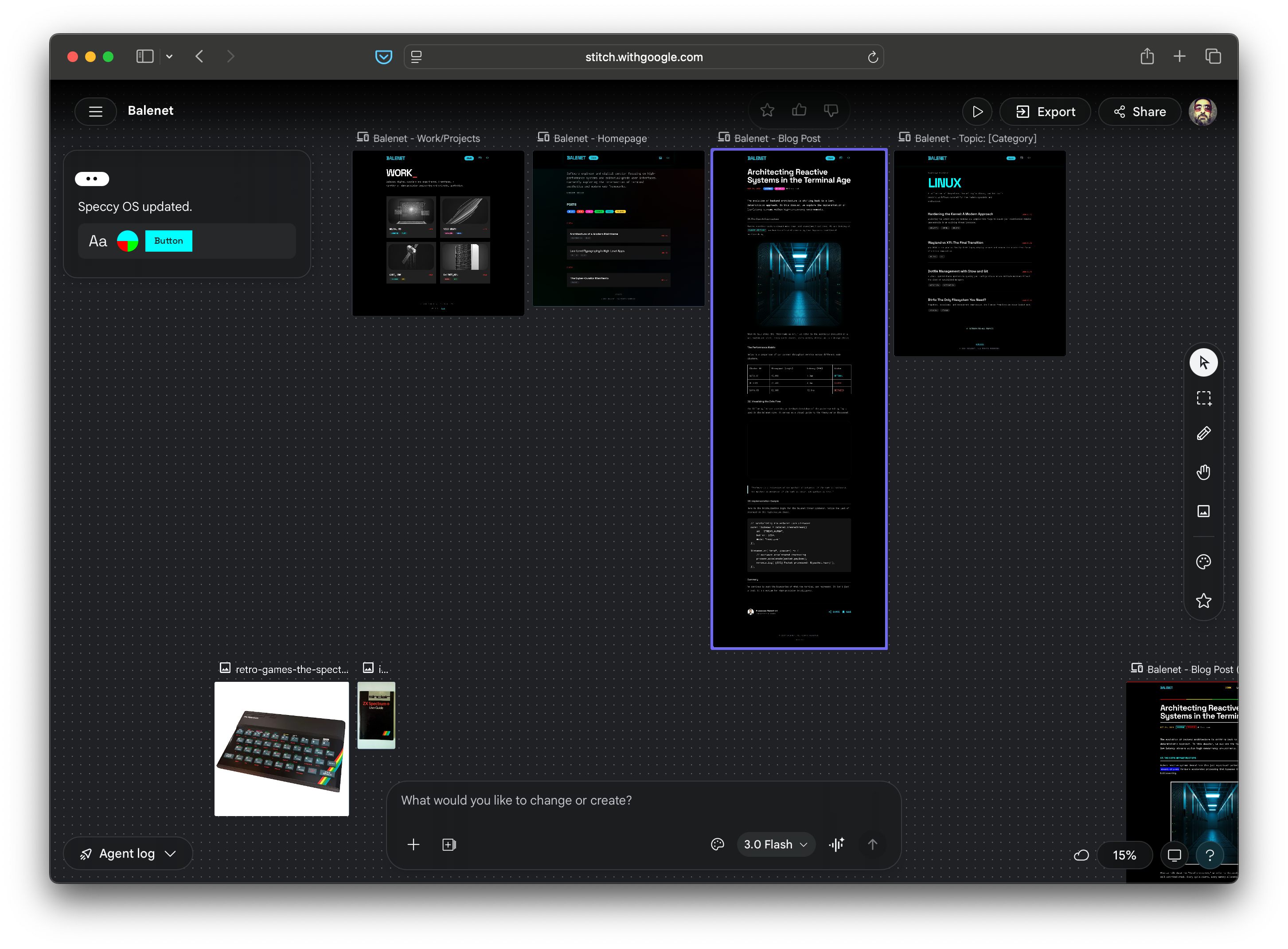 Website redesign