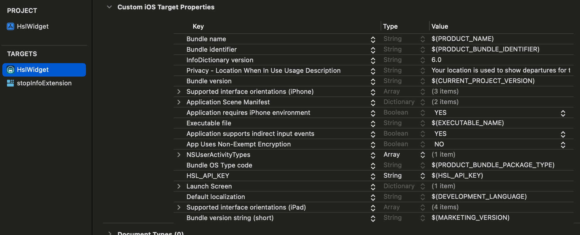 App Info.plist